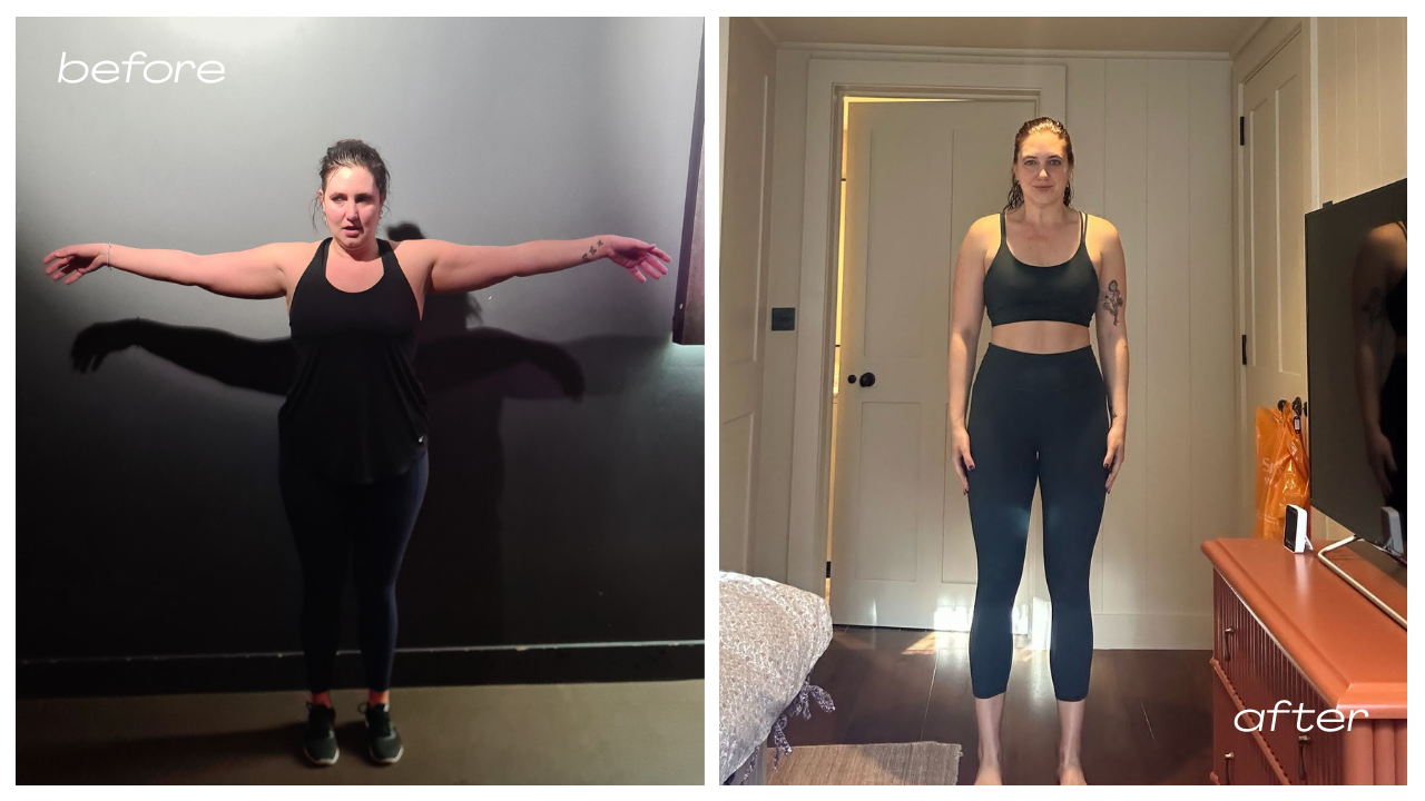 Client body transformation before and after photo 3