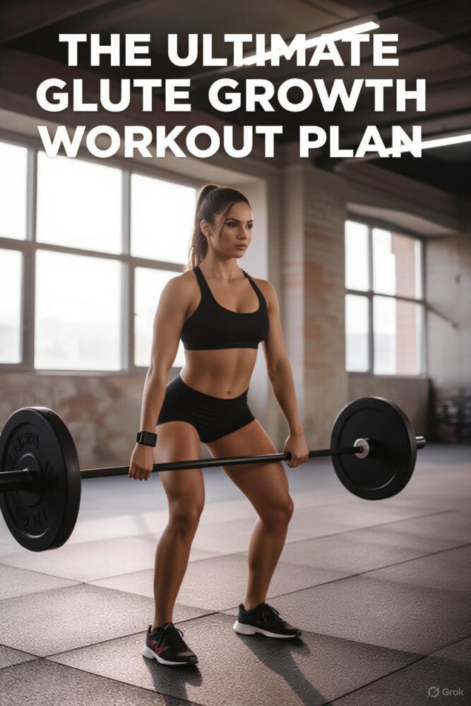 Ultimate glute growth workout plan feature image
